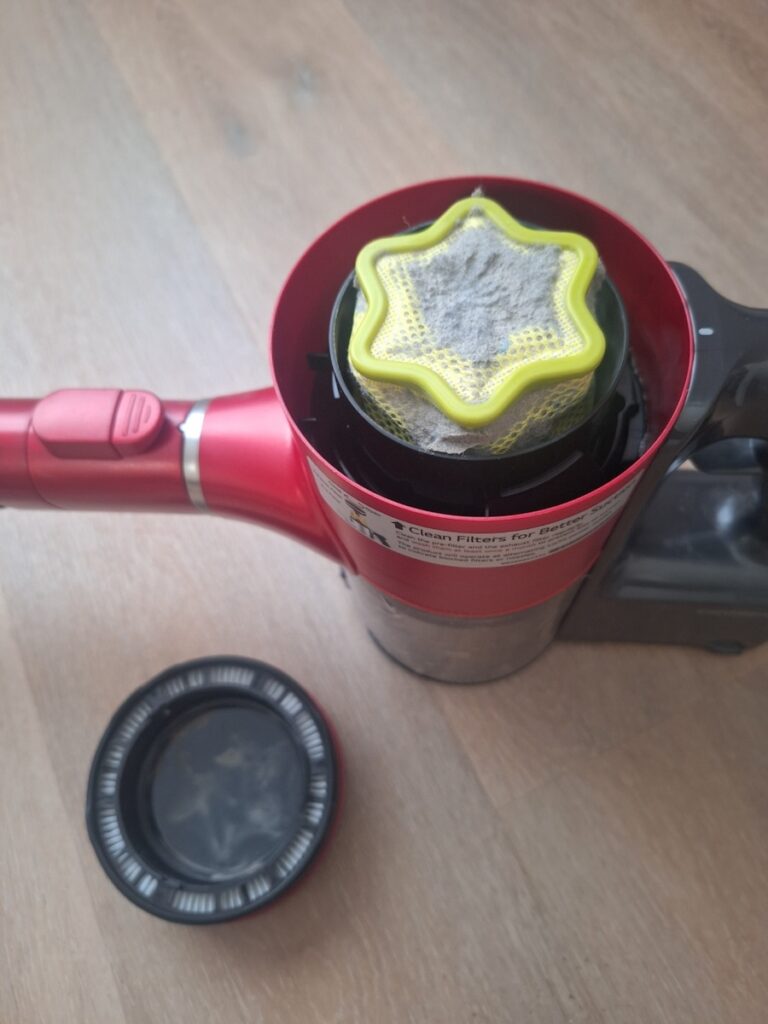 before cleaning filter of the A9N LG vacuum