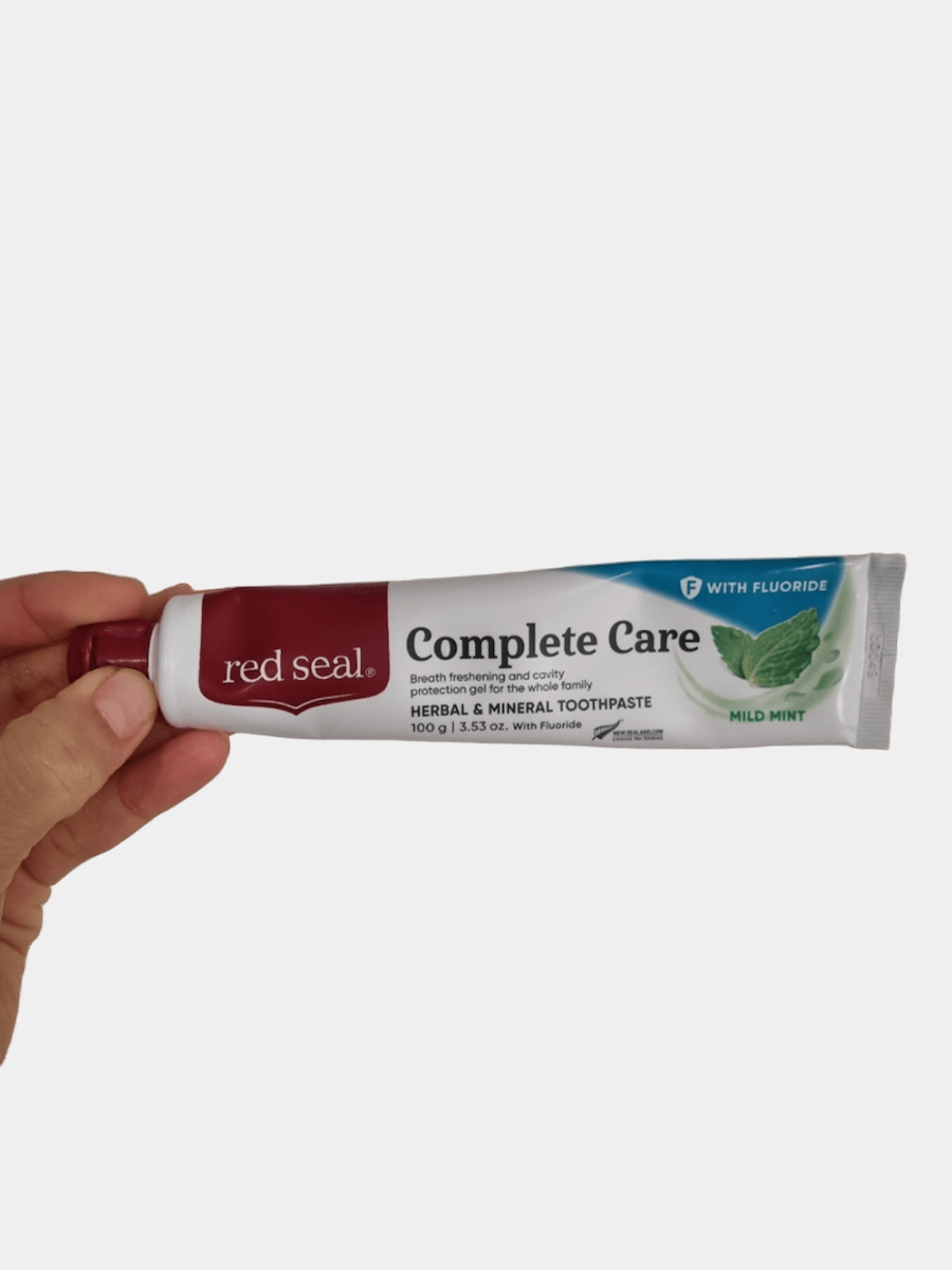 Red Seal Complete Care with Flouride: Natural Oral Care Solution
