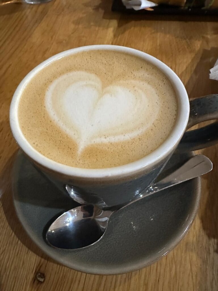 Oat milk flat white