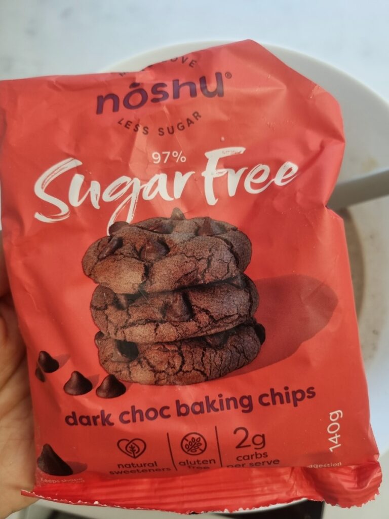 Brownie recipe with Noshu Sugar-free 97%