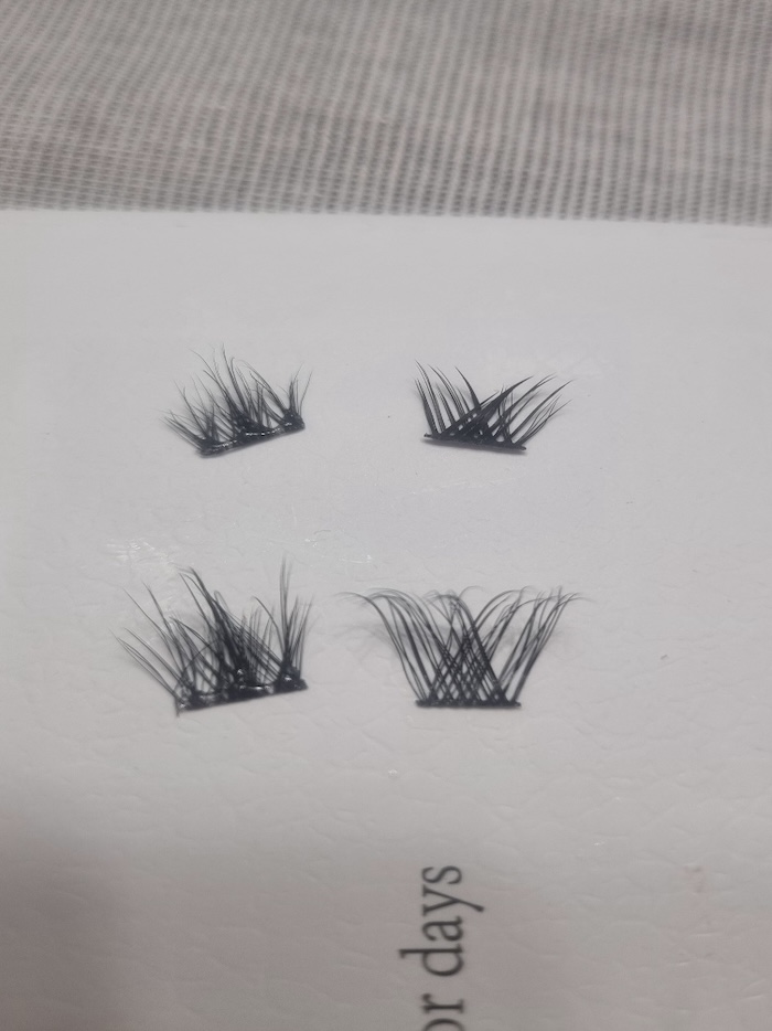 Lash Comparison Classic Beginner Kit vs Wispy Pre-glued Ease Lash