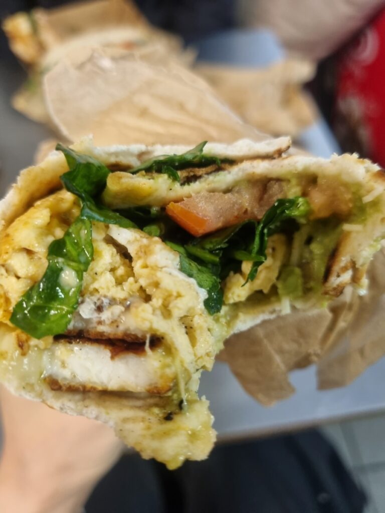 Burra Burrito cross section Fishwicks Culburra Beach