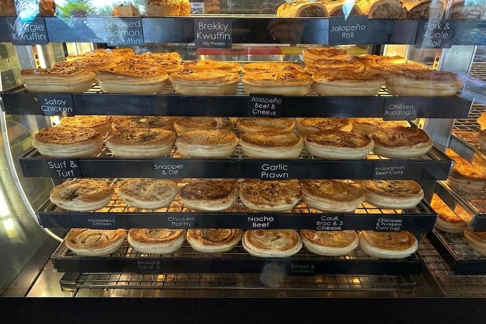 Earnest Arthur South Nowra different pie display section