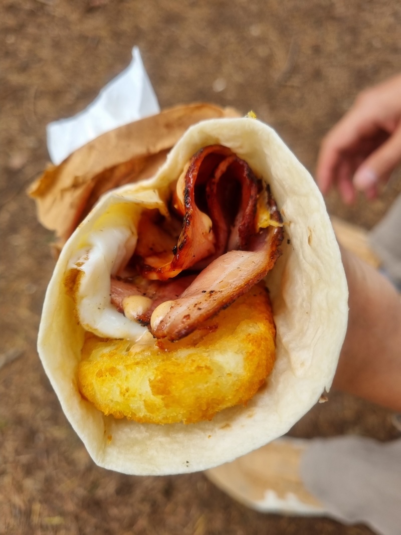 Haig Park Markets Canberra: A Good Spot for Breakfast Wraps