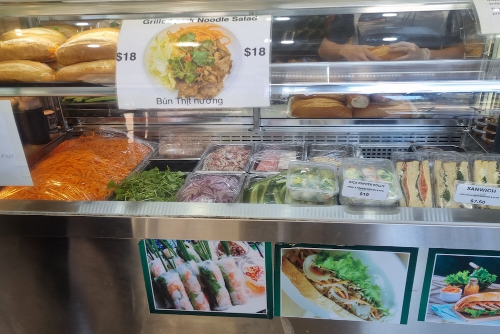 Inside view of Wanniassa Vietnamese Bakery