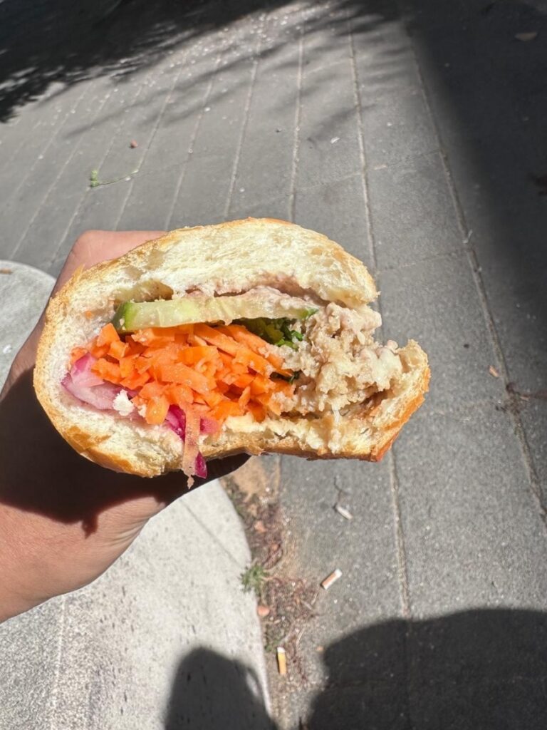 Cross-section of Meatball Banh Mi house in Gungahlin 